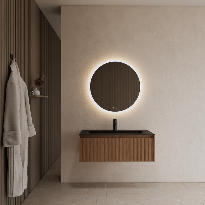 Gliss Design Timotheus badmeubel - 90 cm - Pure - 1 Lade