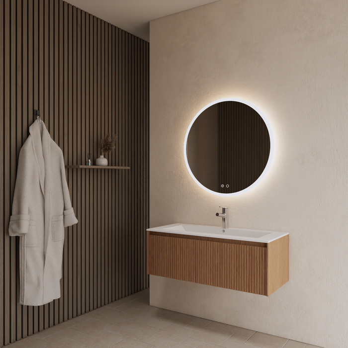 Gliss Design Timotheus badmeubel - 100 cm - Pure - 1 Lade