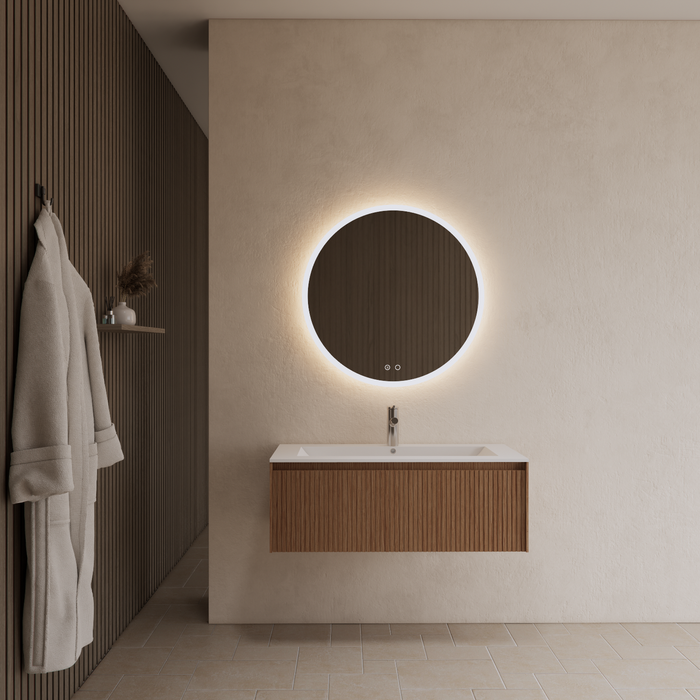 Gliss Design Timotheus badmeubel - 100 cm - Pure - 1 Lade