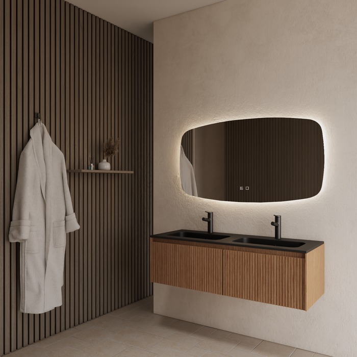 Gliss Design Timotheus badmeubel - 140 cm - Pure - 2 Lades