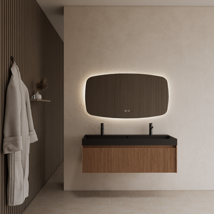 Gliss Design Timotheus badmeubel - 140 cm - Pure - 1 Lade