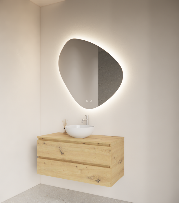 Gliss Design Fury spiegel met LED-verlichting en verwarming