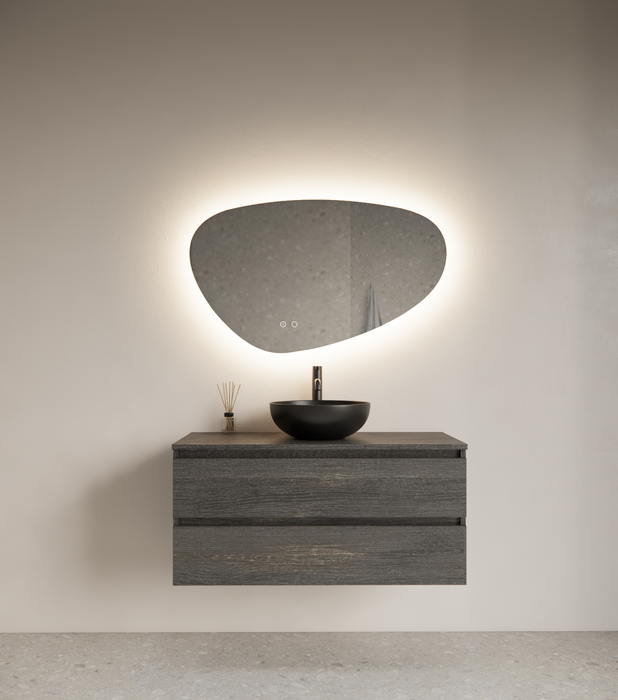 Gliss Design Trendy organische LED-spiegel en verwarming