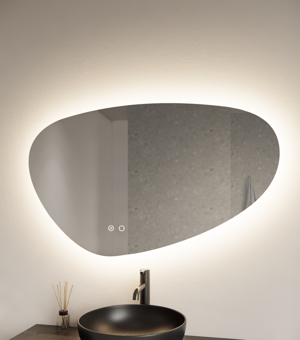 Gliss Design Trendy organische LED-spiegel en verwarming